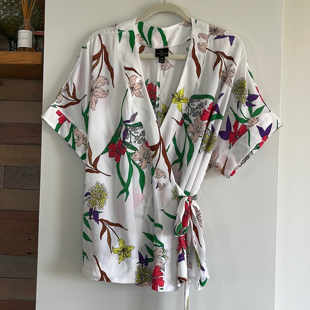 Wrap Blouse